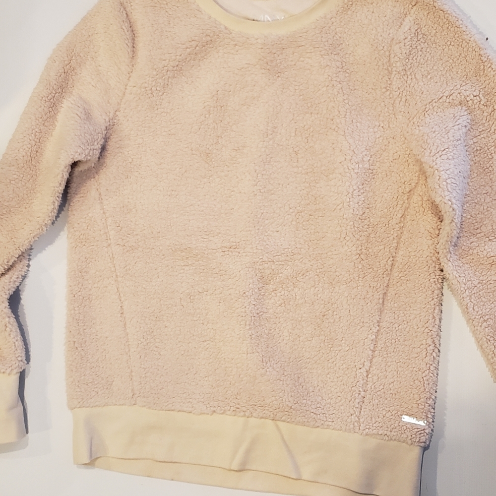Marc NY fuzzy pink sweatshirt  size small